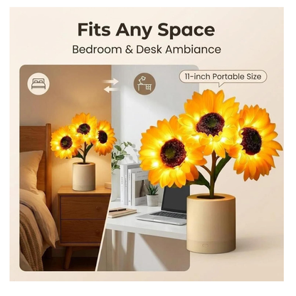 Relaxing Decorative Sunflower Lamp