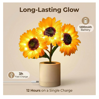Relaxing Decorative Sunflower Lamp